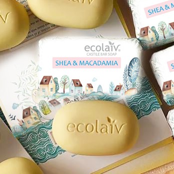 Ecolaiv Shea & Macadamia Castile Bar Soap
