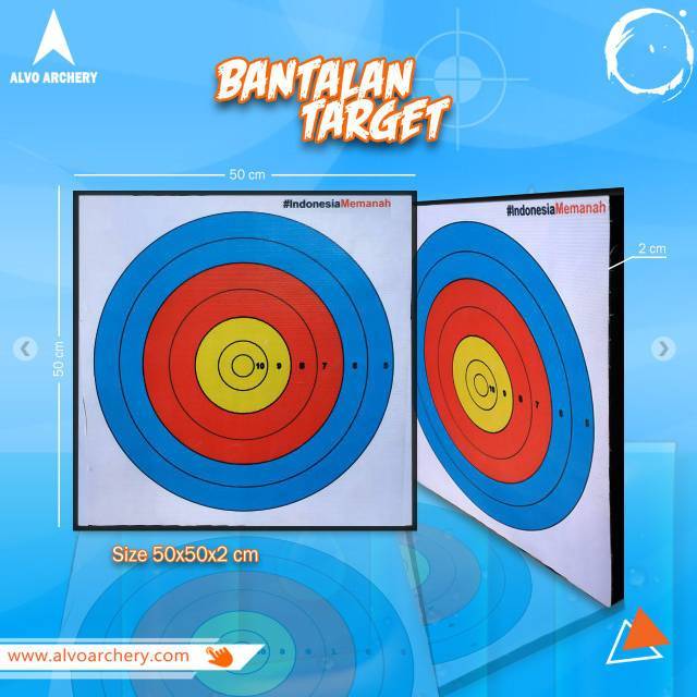 BANTALAN PRINT TARGET/PAPAN TARGET PANAHAN  Shopee Indonesia