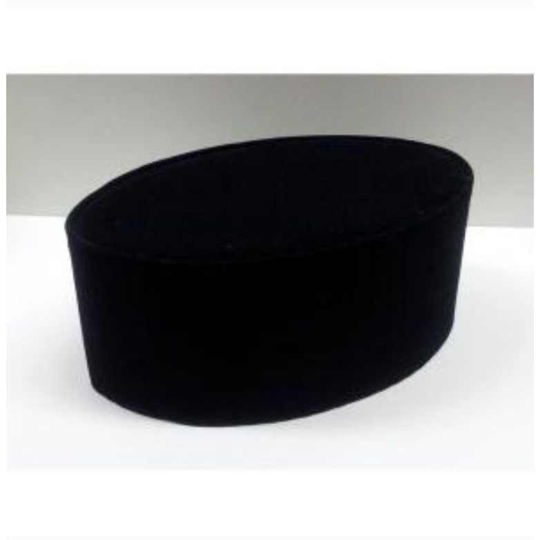 PECI HITAM POLOS / PECI SONGKOK HITAM TINGGI 9 CM BERKUALIAS