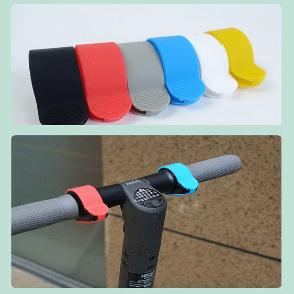 Suyo 2pcs Silicone Sleeve 6warna G30 Scooter Part Scooter Stang Jempol Throttle Akselerator