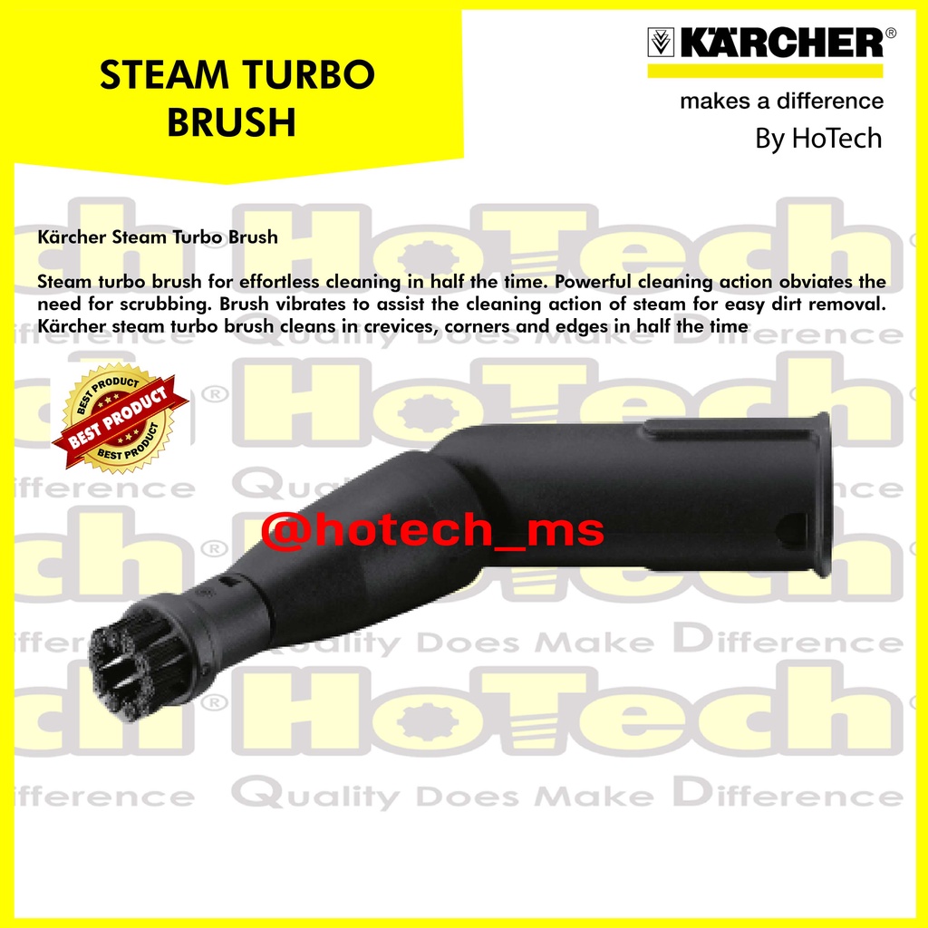 Karcher Steam Turbo Brush For Steam Cleaner | KARCHER | Steam Cleaner Turbo Brush Karcher | Karcher 