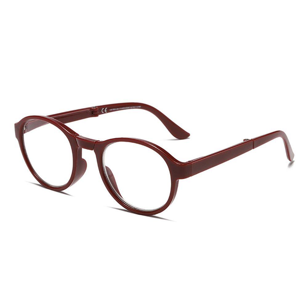 Mxbeauty Kacamata Lansia Fashion Melingkar Portable Retro Eyewear