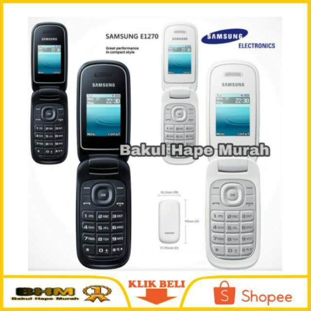 SAMSUNG CARAMEL E1272 ( Garansi Resmi )