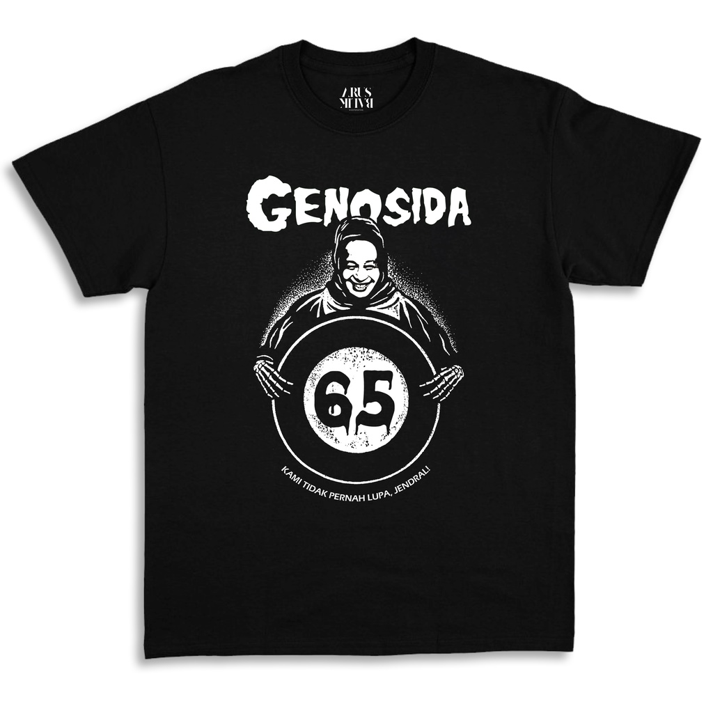 Arus Balik - Tshirt Genosida Soeharto - Hitam