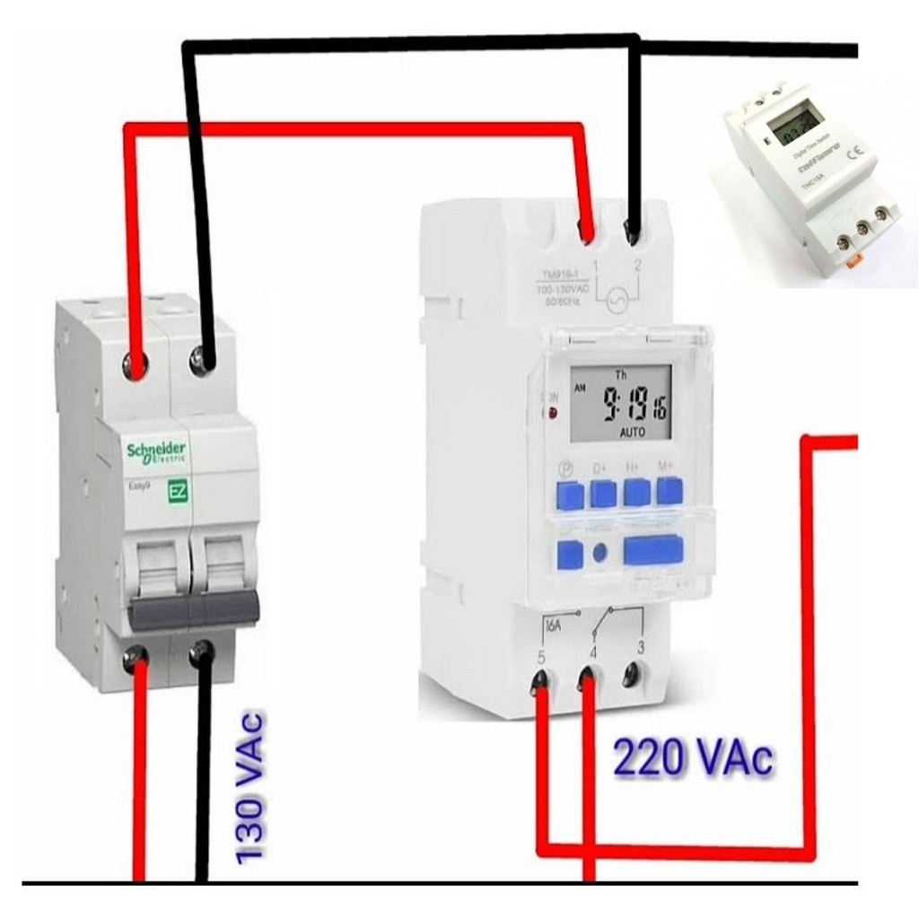 Alat Program Digital Pengatur Waktu Listrik PLN Power Timer Switch Relay 16A 220V 2000 Watt 111147