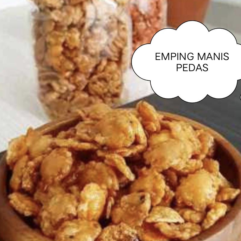 

Emping manis pedas 250gr Bisa COD