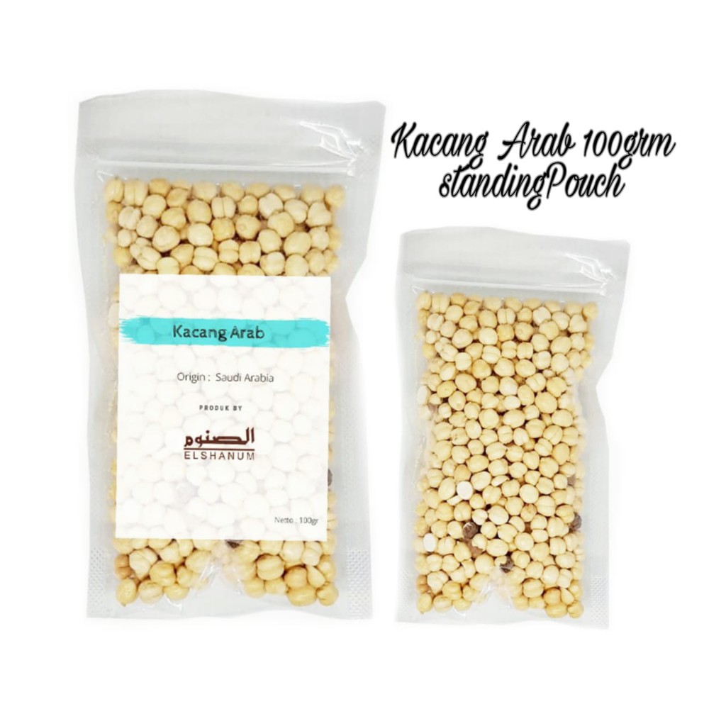 

KACANG ARAB ELSHANUM 195gr Pouch / KACANG ARAB / KACANG / KACANG ARAB MADINAH / OLEH OLEH HAJI UMROH