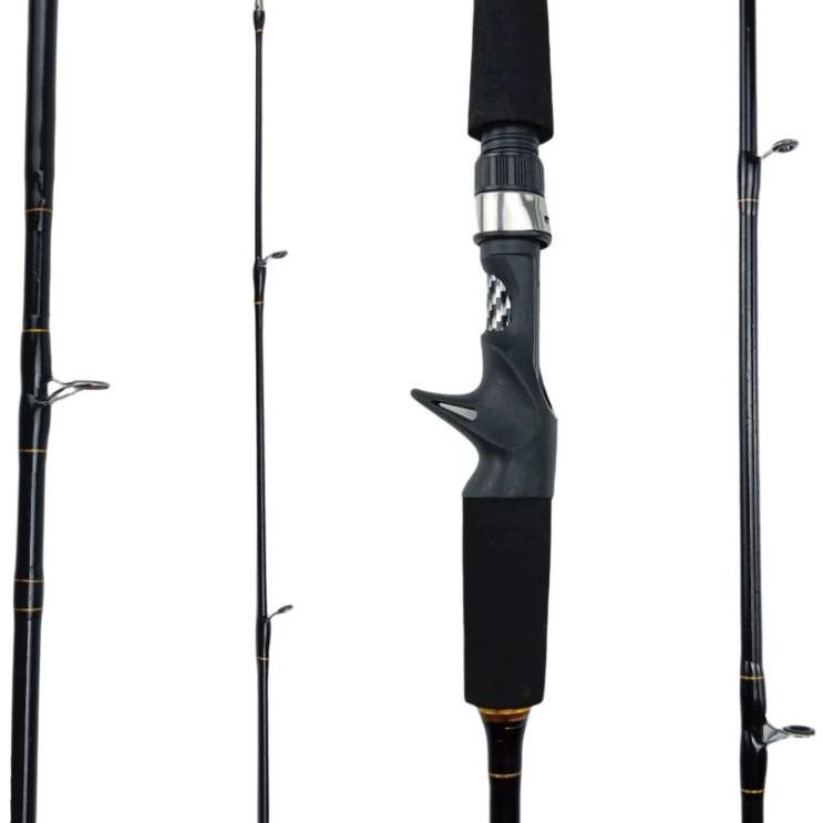 Bagus Banget.. Joran pancing ul spinning bc casting baitcasting lentur fiber solid ajiro sniper 150 