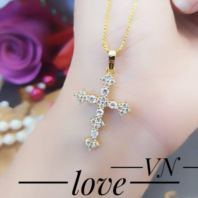 Xuping kalung lapis emas 24k 0307