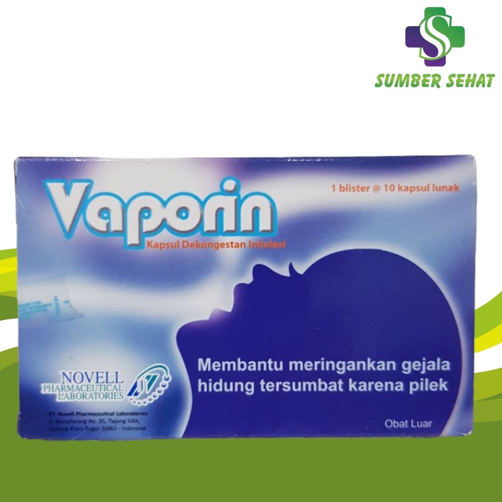 VAPORIN BOX 10 KAPSUL