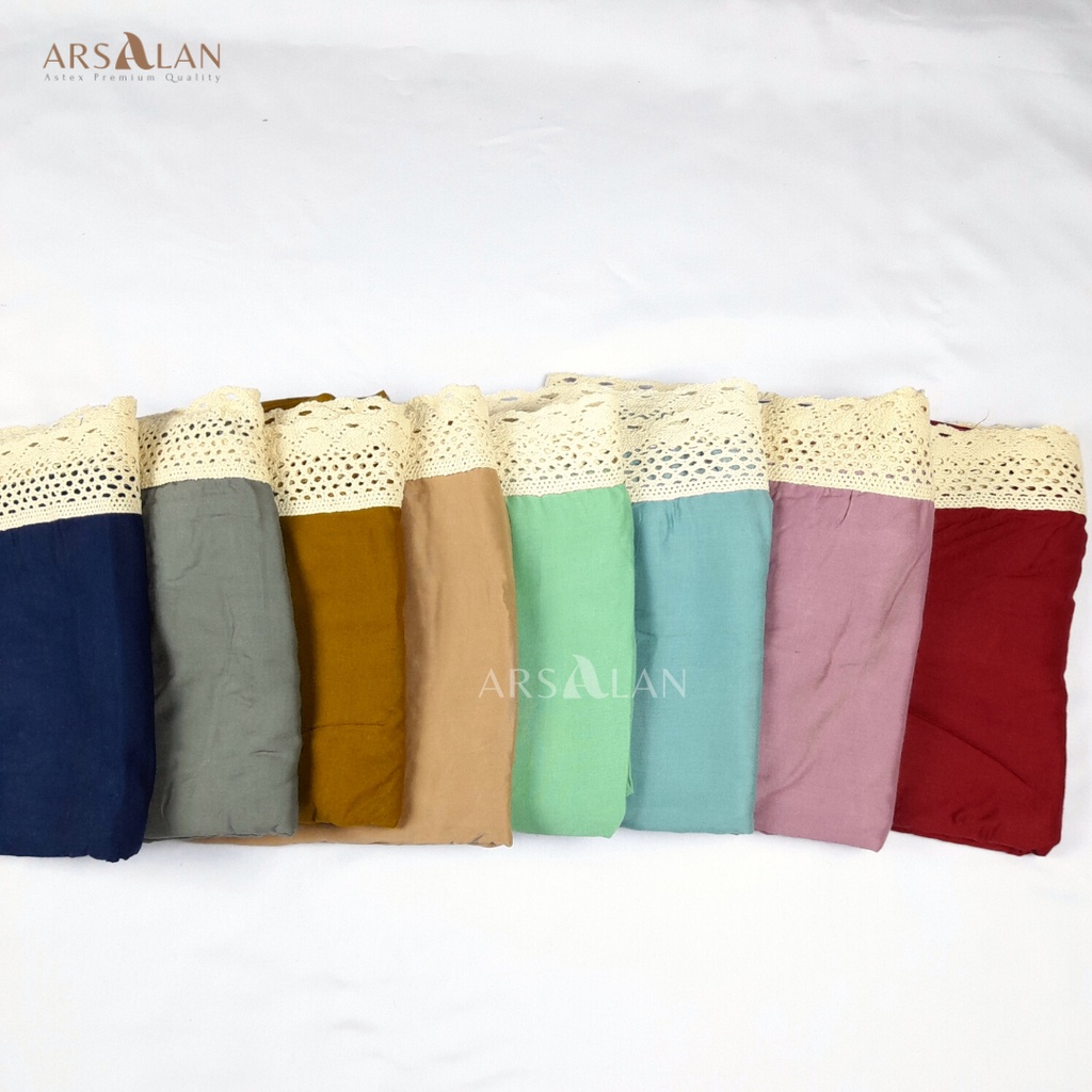 Mukena Rayon Polos Renda Adem | Mukena Rayon Premium | Mukena Bali | Mukena Arsalan