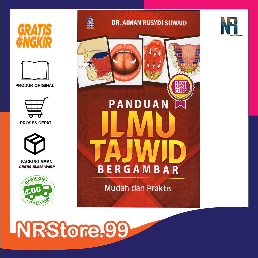 Panduan Ilmu Tajwid Bergambar - Aiman Rusydi Suwaid