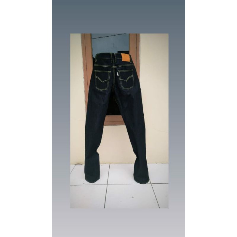 denim selvedge, raw denim 17oz