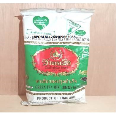 

Thai Green tea Mix no.1-Chatramue Brand The Hijau Ori Thailand 200g BPOM