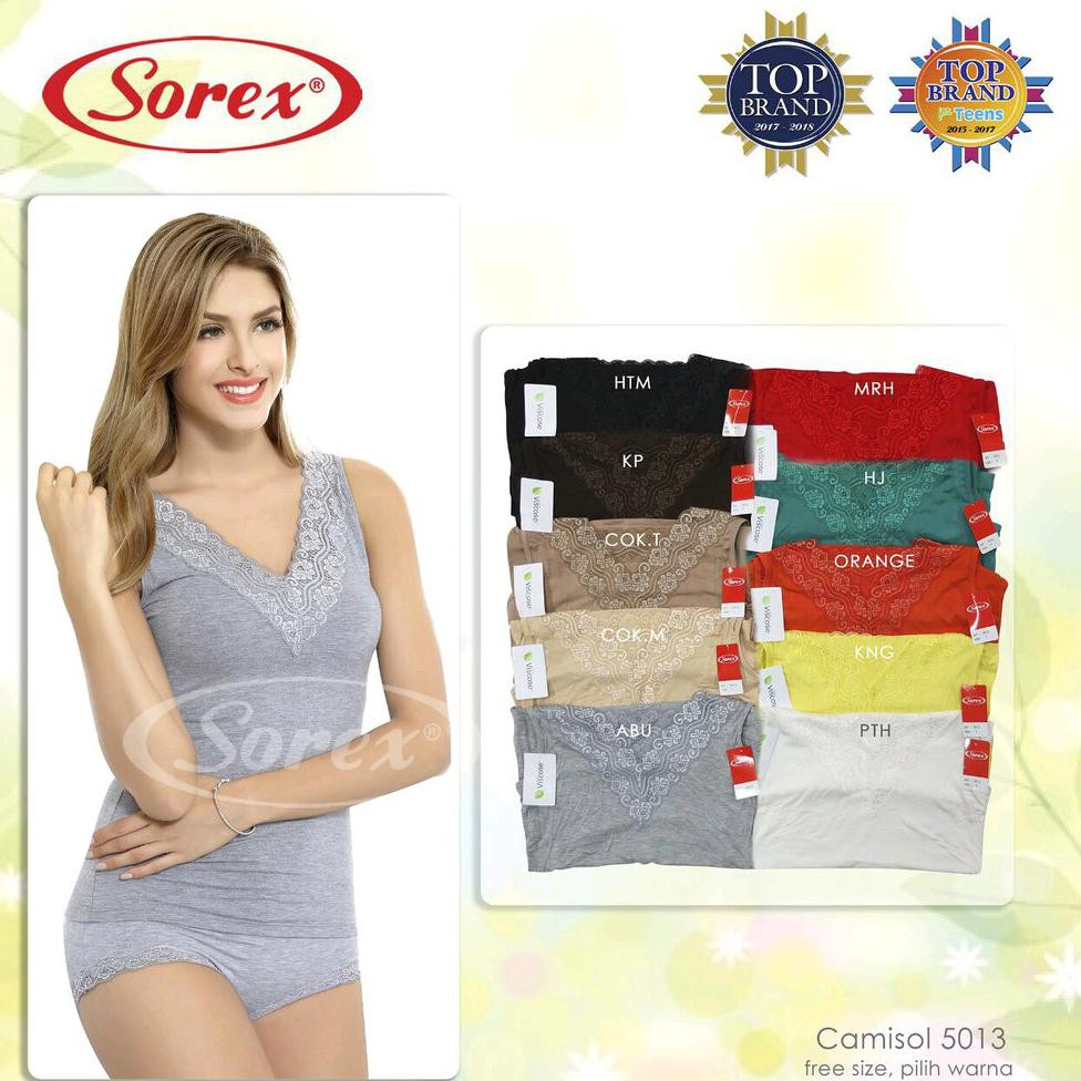 camisol sorex 5013 tanktop sorex renda