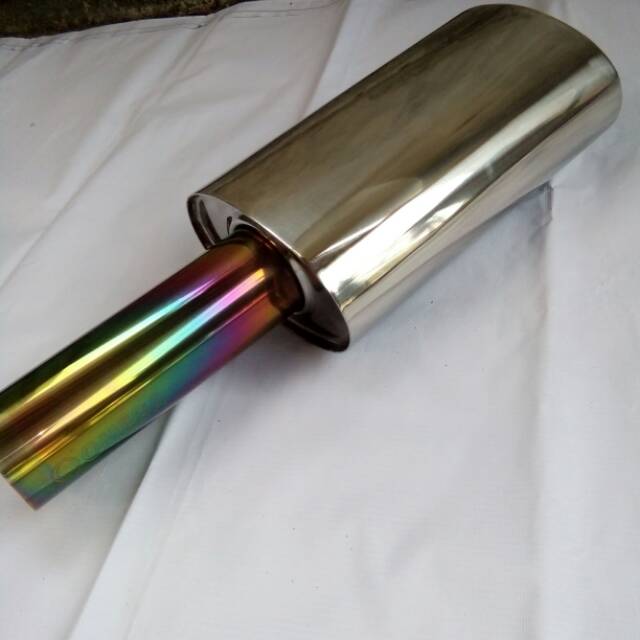 Omega racing muffler