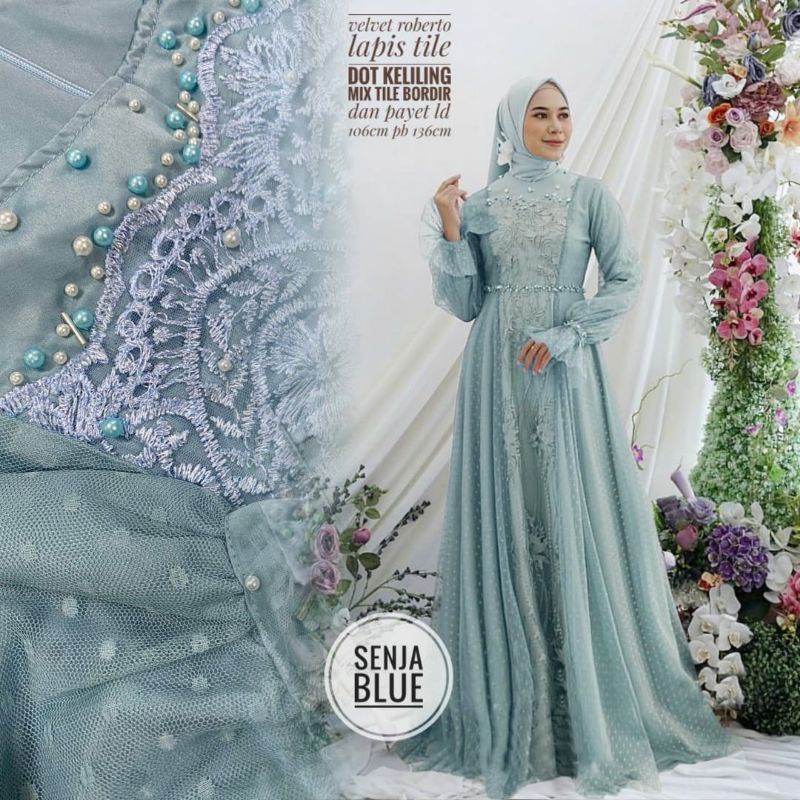 SENJA GAMIS TILLE BY AMA NAJWA2