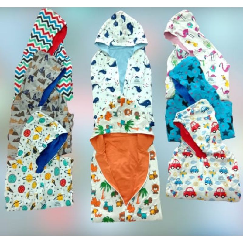 Bedong Dita Bayi Instan Motif Bulak Balik (Swaddle in 2 sides)