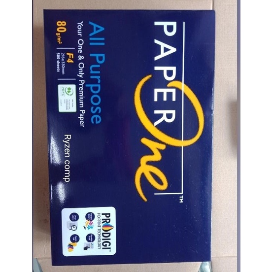 

kertas Khusus GOJEK/GRAB - Kertas HVS F4 80 Gram Gsm PAPERONE