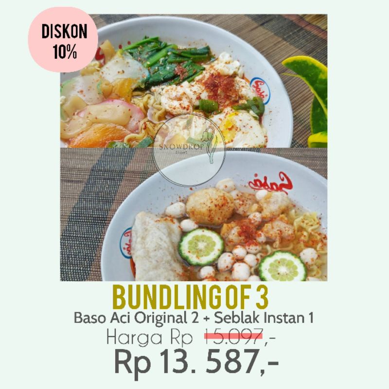 Jual Paket Bundling Baso Aci Original Dan Seblak Instan Shopee Indonesia