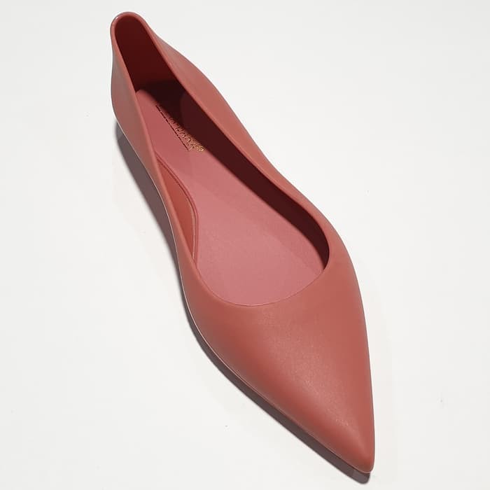 Flat shoes 80223-pls sepatu lancip jelly baea bara flat shoes wanita