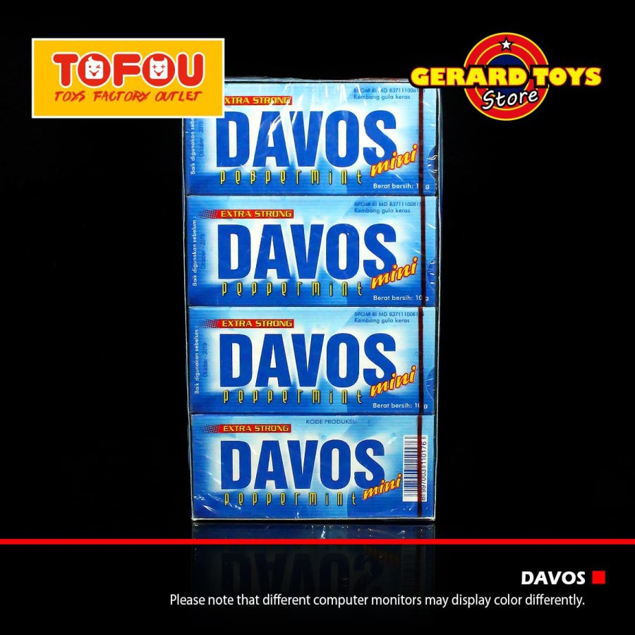 

Permen Davos Peppermint Mini Pack isi 20pcs MURAH BANGET