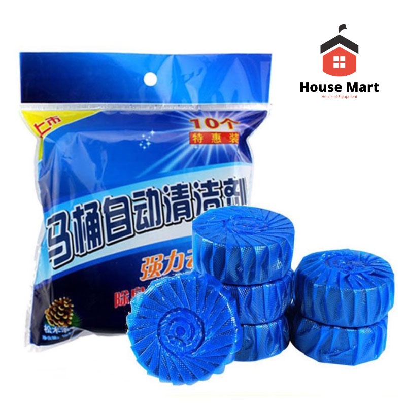 Tablet Biru Pembersih Closet Pembersih Toilet Cleanser Anti Jamur