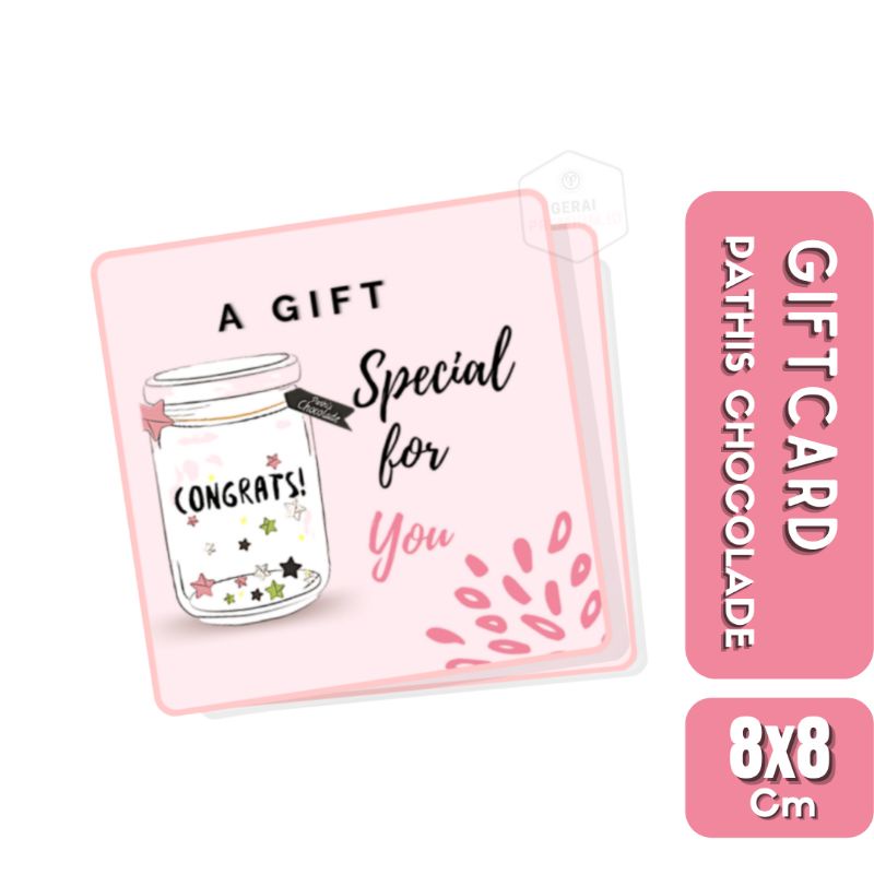 

GiftCard Pathis Chocolade - Custom Ucapan