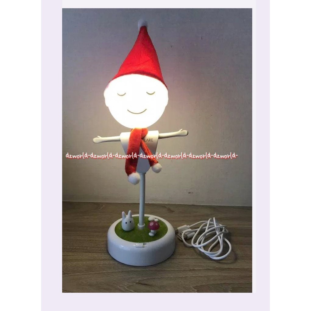 Eglare Night Lamp Lampu Tidur Christmas Elf Patung Natal Nightlamp Christmast