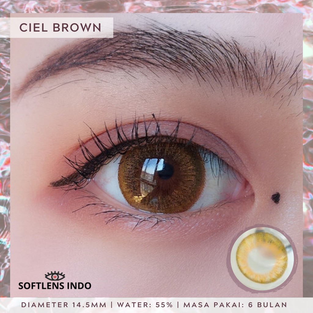 

Softlens kitty kawaii ciel brown/ coklat