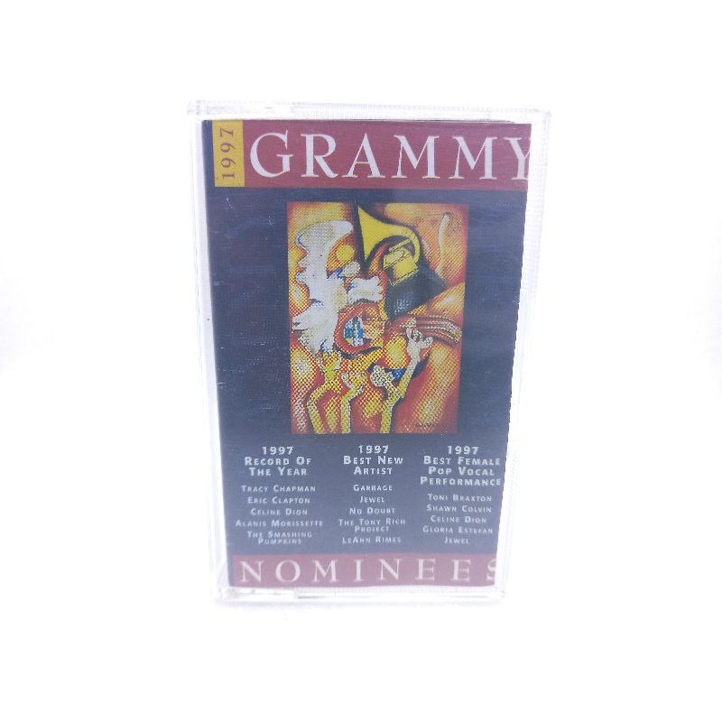 Kaset pita Grammy nominees 1997 Kompilasi lagu barat mixtape