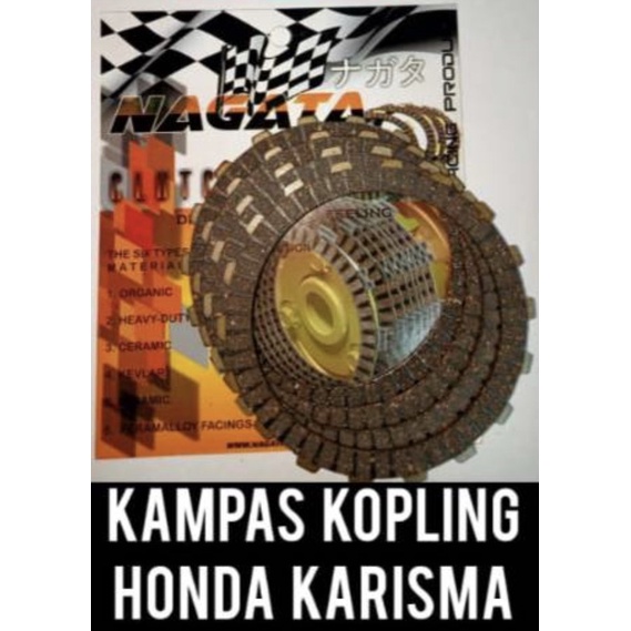 Kampas Kopling Racing Kharisma/Supra125