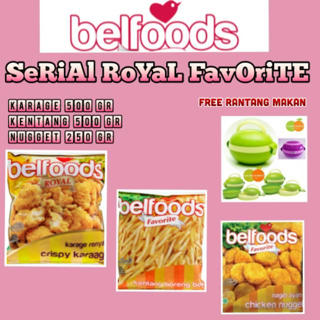 

Paket bellfoods free lunchbox