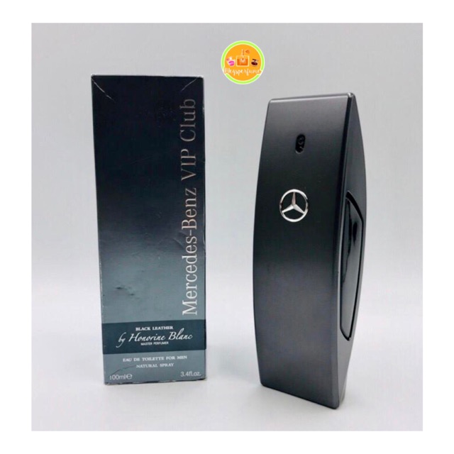Mercedes Benz Vip Club Black Leather By Honorine Blanc For Men Edt 100ml Shopee Indonesia