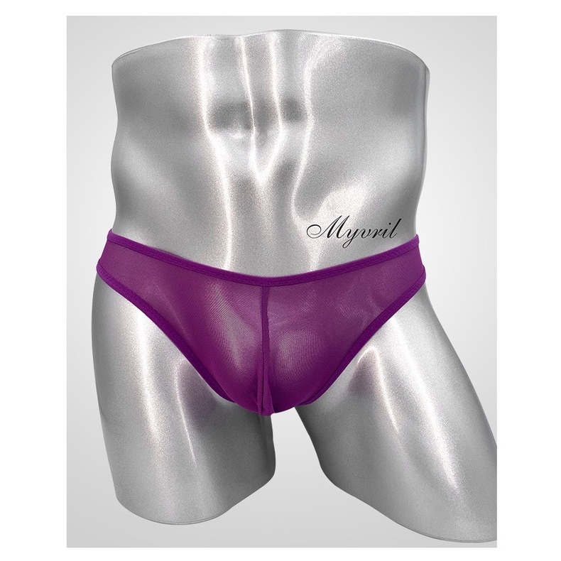 Celana Dalam Pria Sexy hot Open Crotch G String Low Waist Transparan Mini Pria Thong Y056