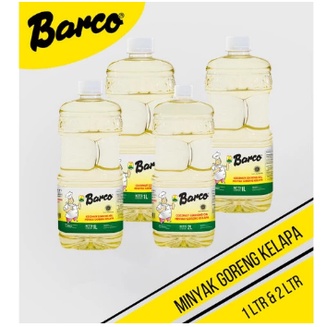 

minyak barco Promo!! Minyak Kelapa Goreng Barco Botol 1ltr(2pcs) + Botol 2ltr(2pcs)