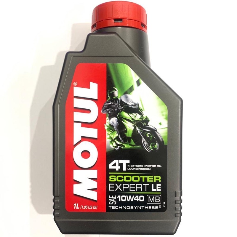 OLI MOTUL SCOOTER EXPERT LE SAE 10W-40 1 Liter (HIJAU) ORIGINAL