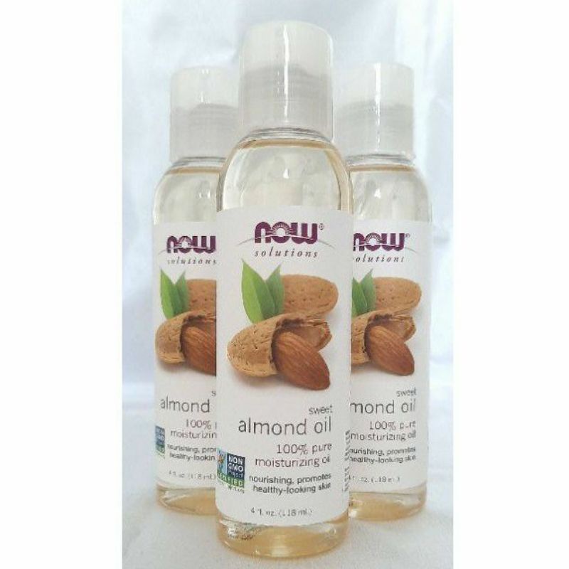 NOW SOLUTION SWEET ALMOND OIL 118ml
