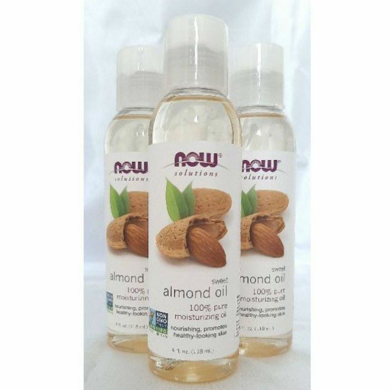 NOW SOLUTION SWEET ALMOND OIL 118ml