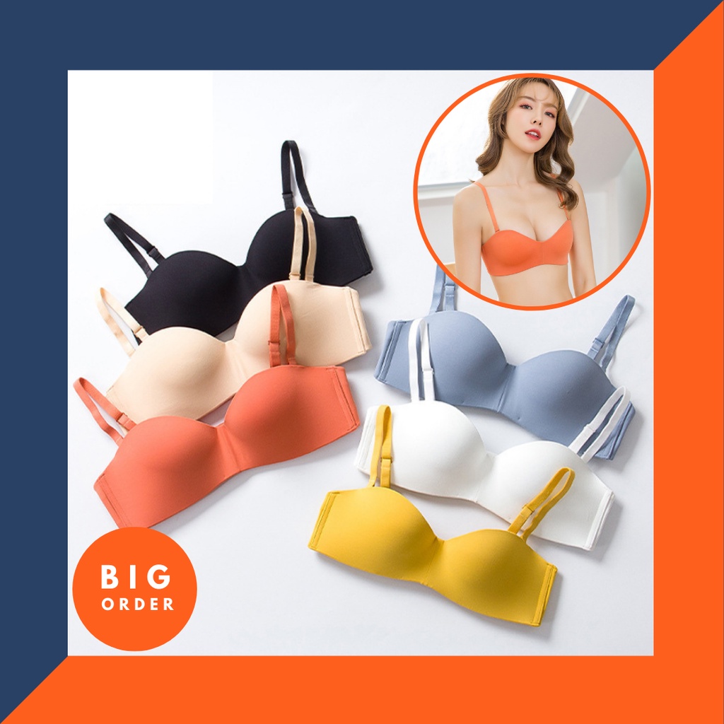 BH PUSH UP BRA CEWEK UNDERWEAR WANITA BH BUSA POLOS SEXY PREMIUM BH34 - BOS