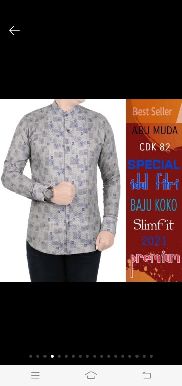 Cbl701 Kemeja Batik Pria Slimfit Mewah Linabatikdistro Unik Baju Batik Pria Best Seller