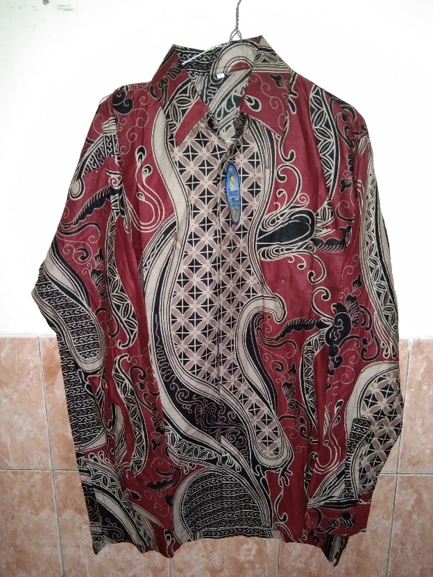 Size M L Xl Xxl Xxxl Bswart Batik Hrb026 Kenongo Hem Pendek Padi Pekalongan M L Xl Batik