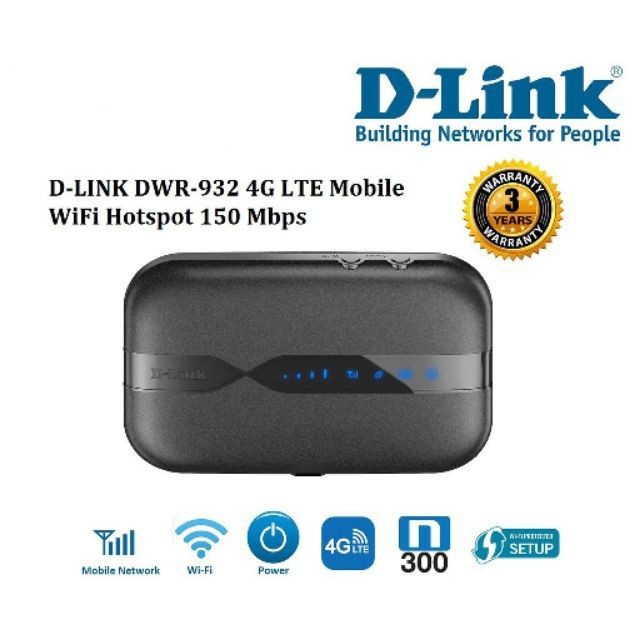 D-Link Modem MIFI 4G DWR-932C DWR932C
