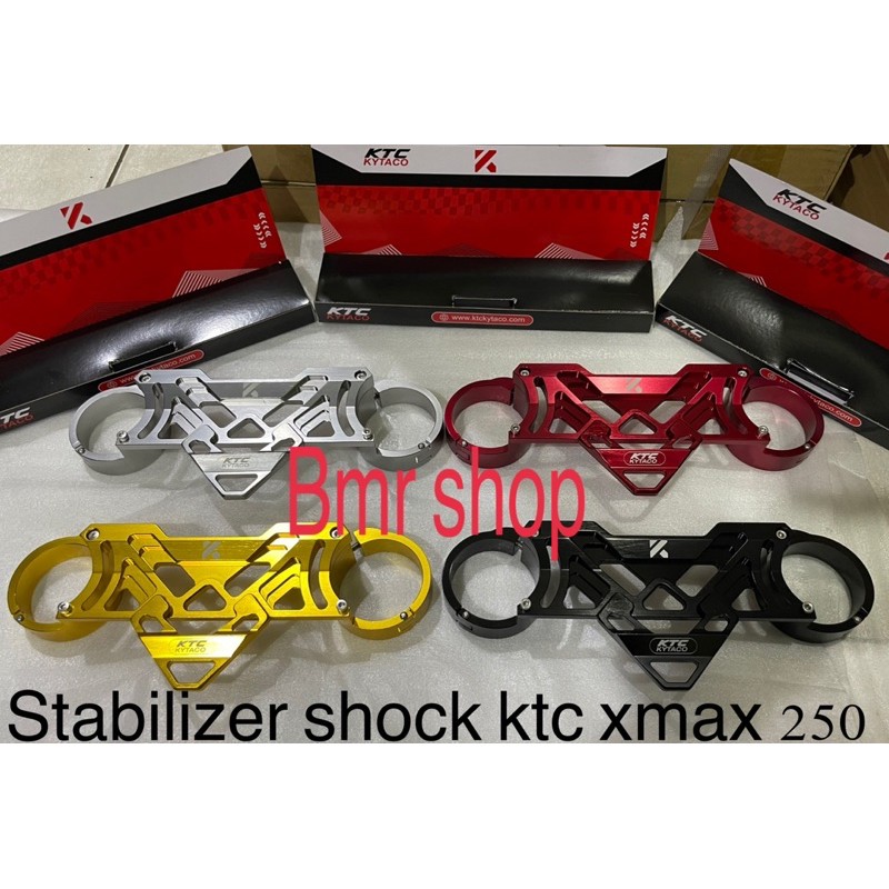 Stabiliser shock depan ktc kytaco xmax 250 bahan full cnc stabilizer shock depan ktc kytaco xmax 250