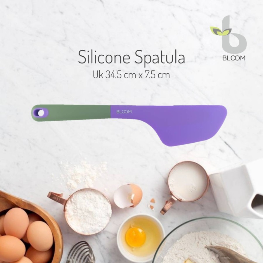 SPATULA SILIKON JUMBO UKURAN 34 CM / BESAR FOOD GRADE SEUKURAN SPATULA AS WILLMARK / SPATULA KUE BESAR