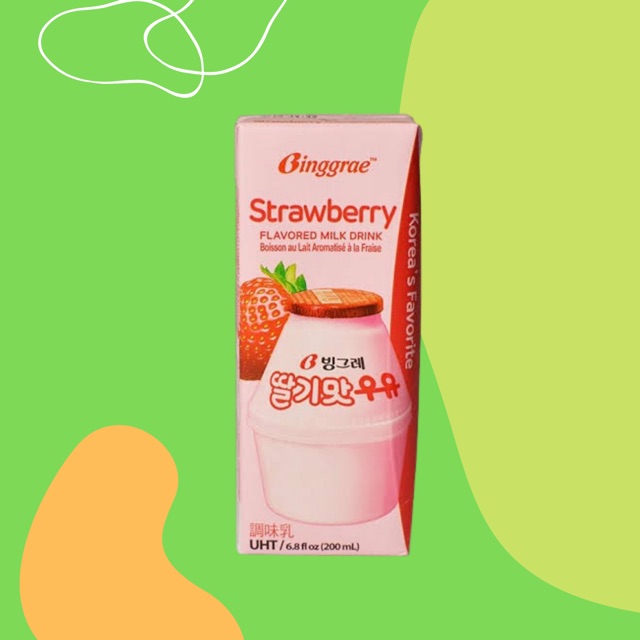 

Binggrae Stawberry 200ml