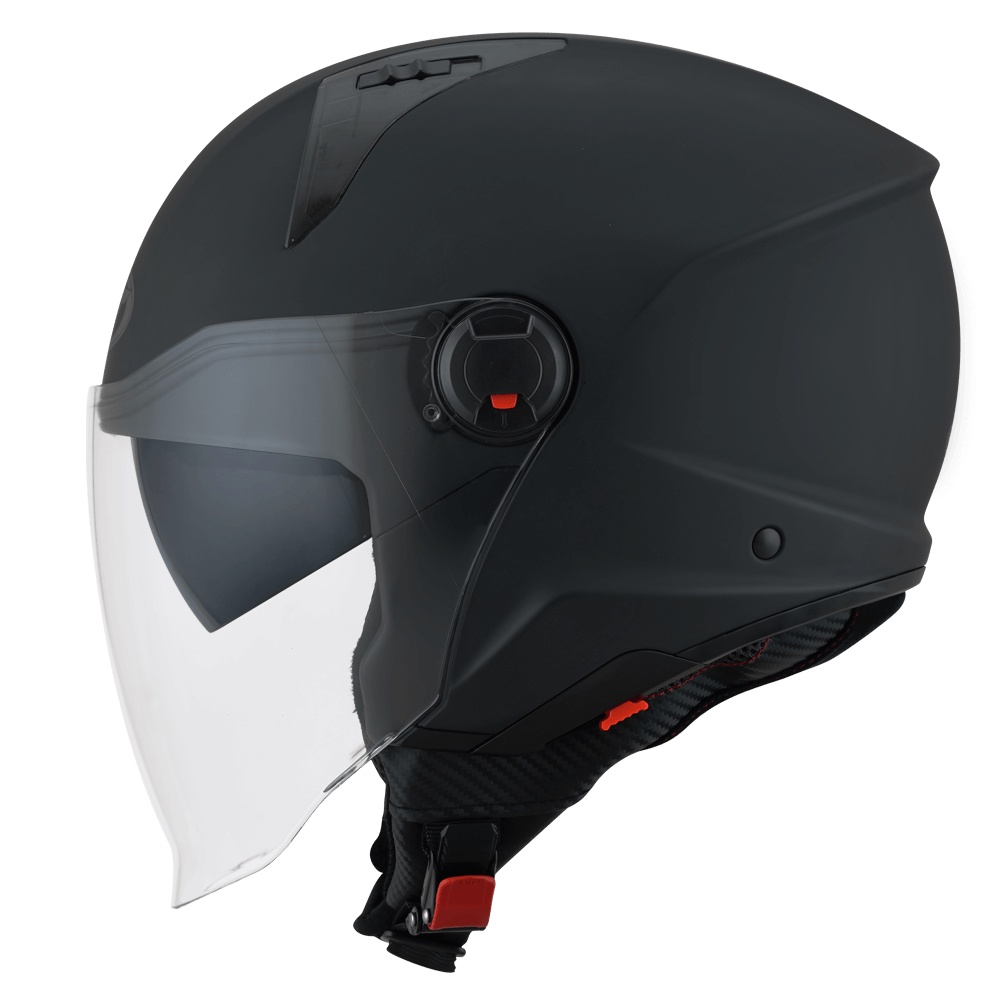 HELM KYT D-CITY PLAIN - MATT BLACK