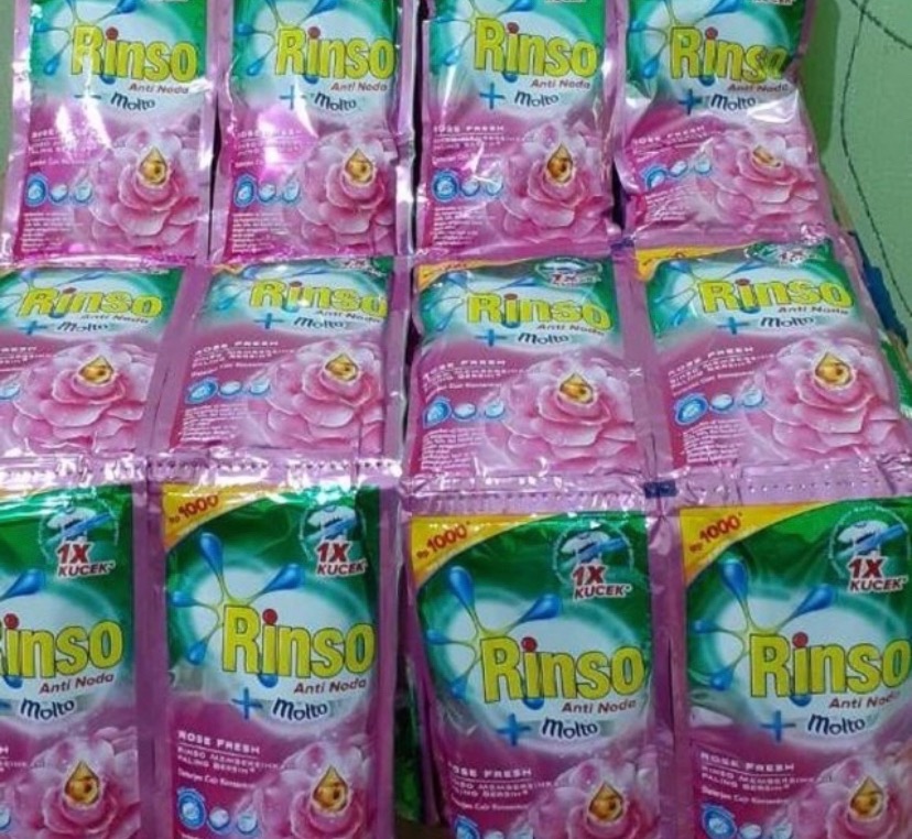 Rinso Cair 42ml Renceng Isi 12pc