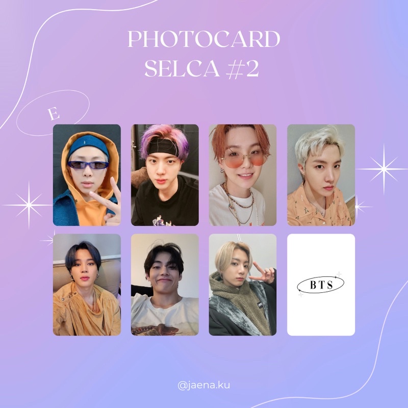 [BTS] PHOTOCARD SELCA #2 BTS ‼️BACA DESKRIPSI‼️