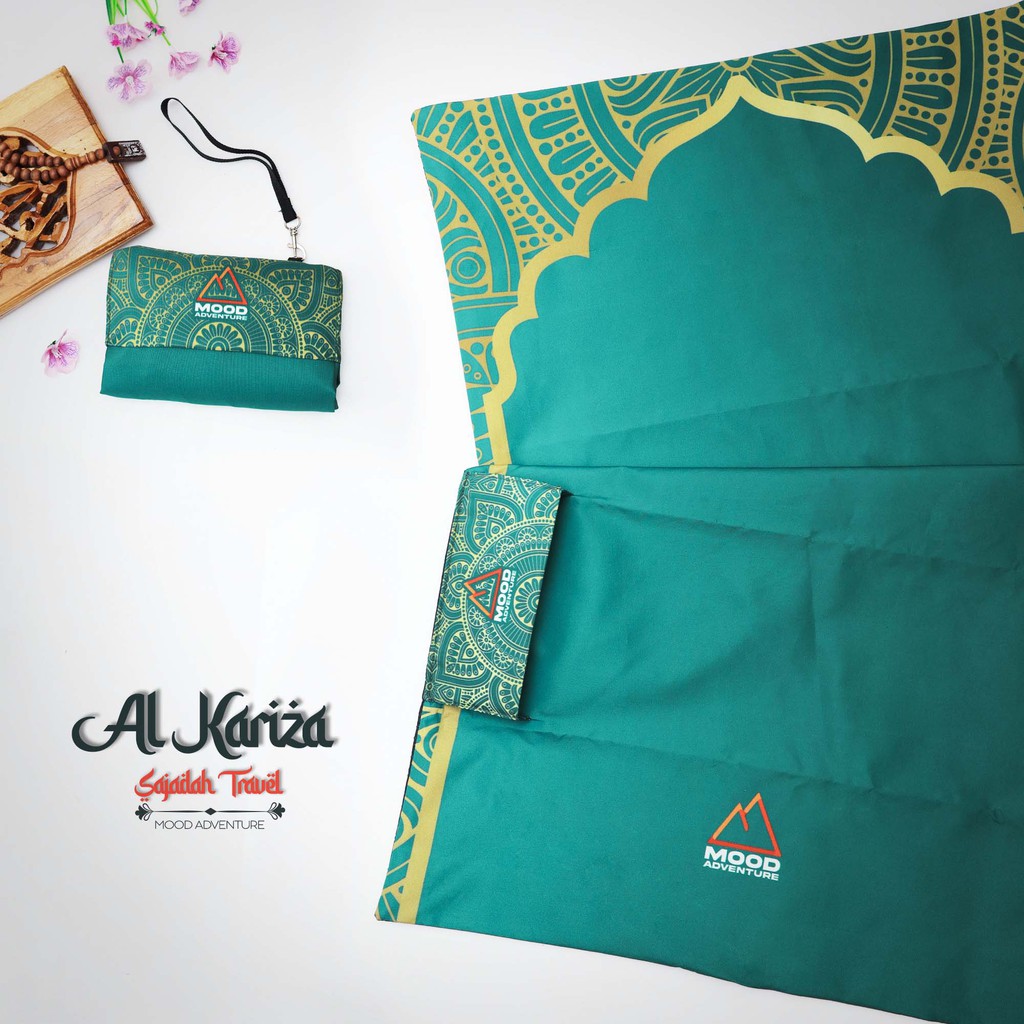 SAJADAH TRAVEL POUCH MOTIF ANTI SLIP WATERPROOF ALKARIZA SAJADAH TRAVEL POUCH MOTIF ANTI SLIP WATERPROOF ALKARIZA
